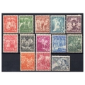 1938 Fi. 310 - 322 ** Seria historyczna - seria znaczków