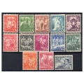 1938 Fi. 310 - 322 ** Seria historyczna - seria znaczków