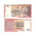 2008 10 zł banknot kolekcjonerski Józef Piłsudski UNC