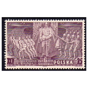 1939 Fi. 335 ** Rocznica wymarszu Legionów - znaczek pocztowy