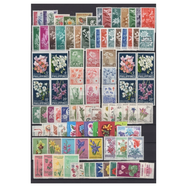 Pakiet Kwiaty 179 znaczków [15]