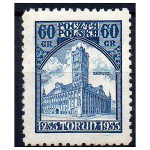 1933 Fi. 258 ** 700-lecie Torunia - znaczek pocztowy