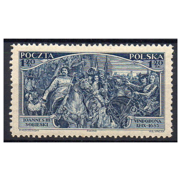1933 Fi. 262 ** Sobieski pod Wiedniem znaczek pocztowy