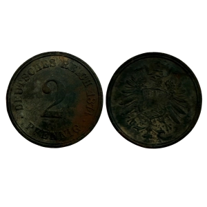 Niemcy 2 Fenig 1874 A