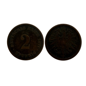 Niemcy 2 Fenig 1877 A