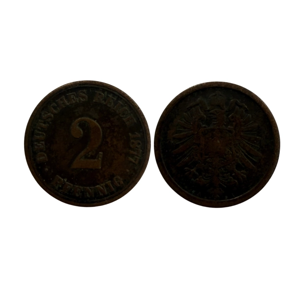 Niemcy 2 Fenig 1877 A
