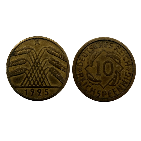 Niemcy 10  fenig 1925 A