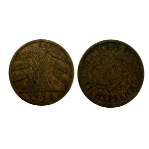 Niemcy 10  fenig 1924 A