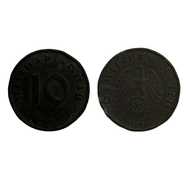 Niemcy 10  fenig 1943 A