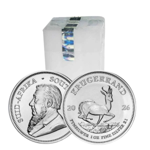1 oz 2026 Krugerrand x 25 srebrna moneta tuba