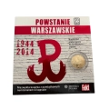 Moneta numizmat Powstanie Warszawskie 70 lat