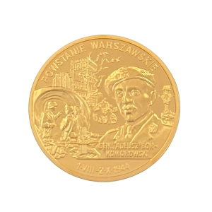 Medal Powstanie Warszawskie gen. Tadeusz Bór-Komorowski