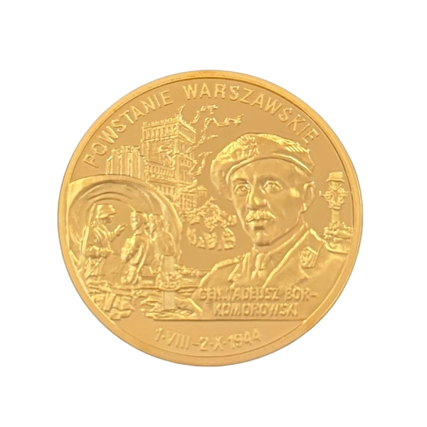 Medal Powstanie Warszawskie gen. Tadeusz Bór-Komorowski