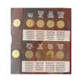 Album „Polskie monety dwuzłotowe emitowane przez NBP 2004-2005" komplet 23 monet okolicznościowych 2 zł NG