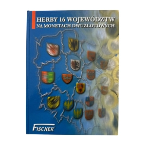 Komplet 16 monet 2 zł ,,Herby Województw" 2004 w dedykowanym albumie Fischer