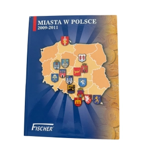 Album na monety 2 zł NG miasta w polsce 2009-2011