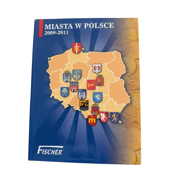 Album na monety 2 zł NG miasta w polsce 2009-2011