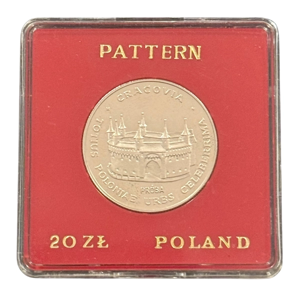 20 złotych 1981 Krakowski Barbakan próba MNi