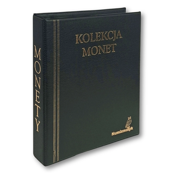 Album na 200 monet z kartami – czarny - na 2 zł NG | 2 euro | dukaty lokalne