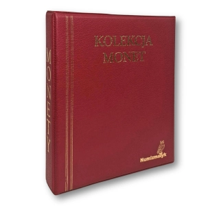 Album na 200 monet z kartami – czerwony - na 2 zł NG | 2 euro | dukaty lokalne