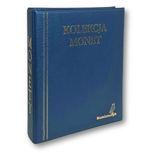 Album na 200 monet z kartami – niebieski - na 2 zł NG | 2 euro | dukaty lokalne