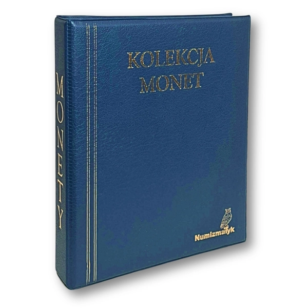 Album na 200 monet z kartami – niebieski - na 2 zł NG | 2 euro | dukaty lokalne