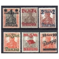WMG 1920 Fi. 26-31 I ** Wydanie prowizoryczne - seria znaczków
