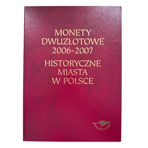 Album 2 zł 2006-2007 Historyczne Miasta 70 monet Nordic Gold 