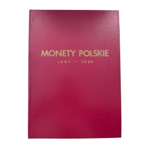 Album Monety Polskie 1987-1990 17 monet
