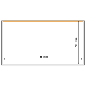 Kieszenie Basic Plus 185 Toploader Leuchtturm