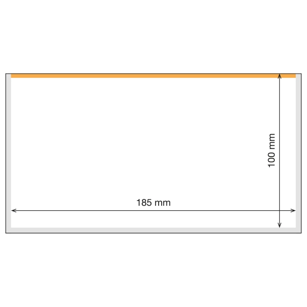 Kieszenie Basic Plus 185 Toploader Leuchtturm