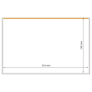 Kieszenie Basic Plus 215 Toploader Leuchtturm