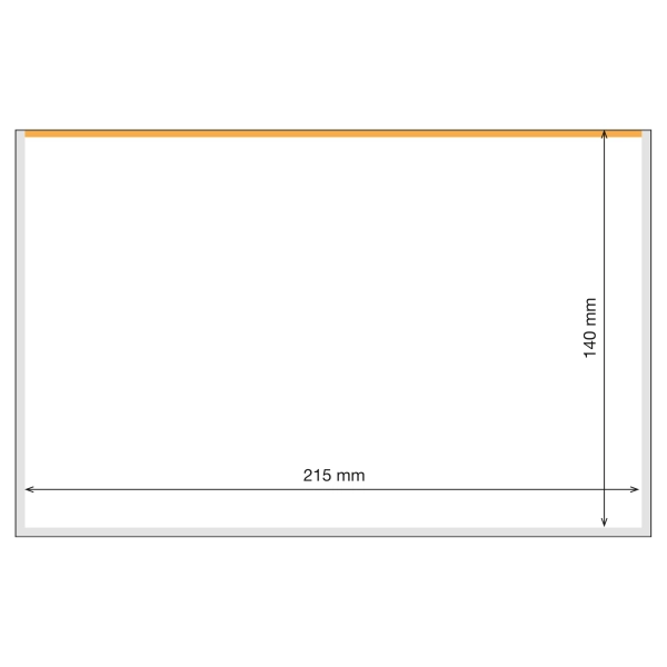 Kieszenie Basic Plus 215 Toploader Leuchtturm