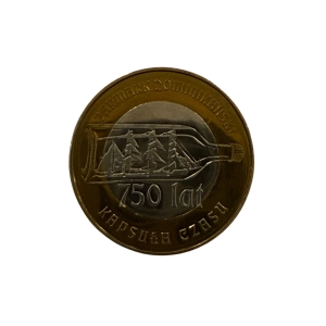 1 Funt Dominikański 2010, bimetal