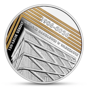 10 złotych 2026 120-lecie SGH srebrna moneta kolekcjonerska