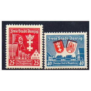 WMG 1937 Fi. 270L-271S ** Danziger Dorf - seria znaczków
