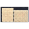 WMG 1937 Fi. 270L-271S ** Danziger Dorf - seria znaczków