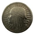 2 złote 1933 Głowa Kobiety moneta srebrna kolekcjonerska