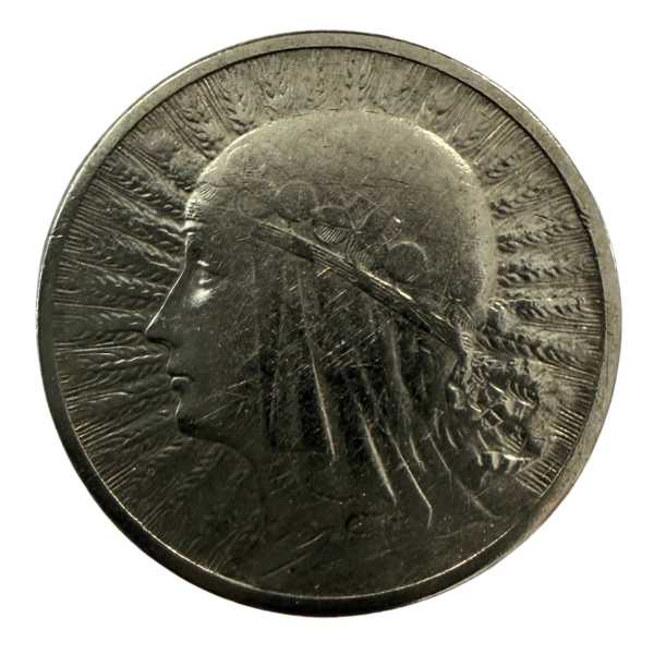 2 złote 1933 Głowa Kobiety moneta srebrna