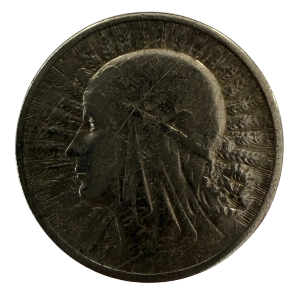 2 złote 1932 Głowa Kobiety moneta srebrna