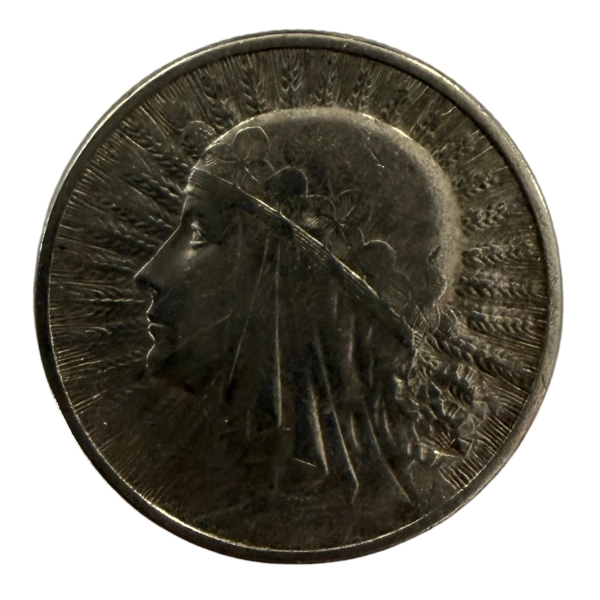 2 złote 1934 Głowa Kobiety moneta srebrna