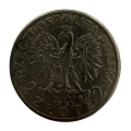 2 złote 1934 Głowa Kobiety moneta srebrna