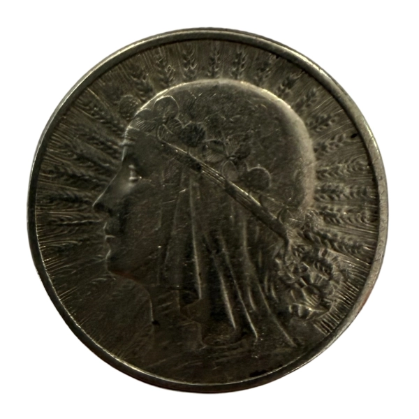 2 złote 1934 Głowa Kobiety moneta srebrna