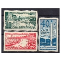 WMG 1935 Fi. 255-257 ** Kąpielisko Brzeźno znaczki czyste