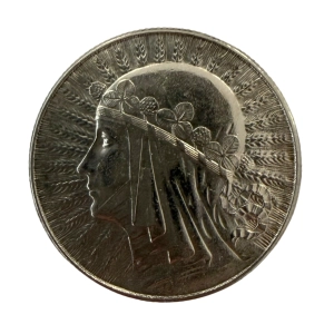 5 złotych 1934 Głowa Kobiety moneta srebrna