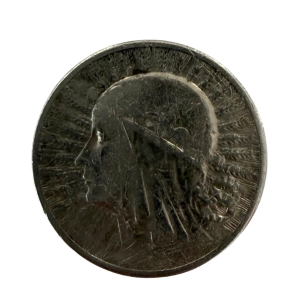 2 złote 1932 Głowa Kobiety moneta srebrna
