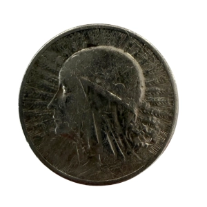 2 złote 1932 Głowa Kobiety moneta srebrna