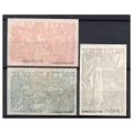 Woldenberg IIC 1942 Fi. 15x-17x kasowane Pochodnia gwarancja