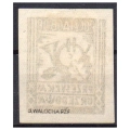 Woldenberg IIC 1943 Fi. U1 (*) Znaczek urzędowy gwarancja