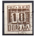 Woldenberg IIC 1942 Fi. D2 ax3 kasowany Cyfry - znaczek obozowy